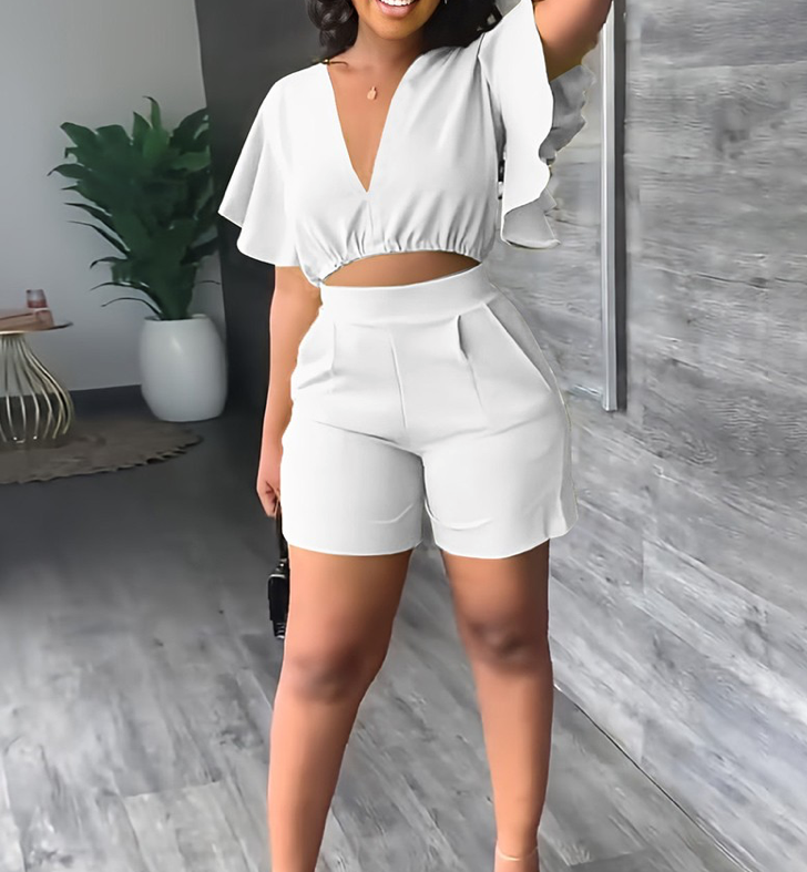 Crop Top short set