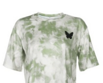 Tie dye butterfly sweat suit